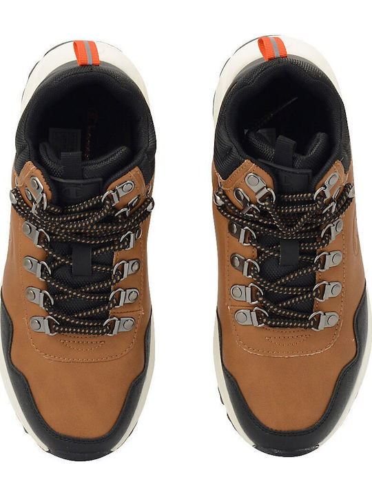 Kids Hiking Boots Climb RX Mid Brown