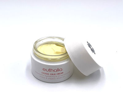 Euthalia Cistus cold cream Restoring , Αnti-aging & Moisturizing 24h Cream Suitable for Dry Skin 50ml EU2080