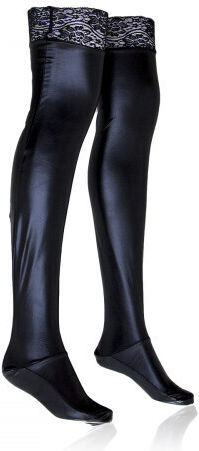 Naughty Toys Κάλτσες Plus Size Black