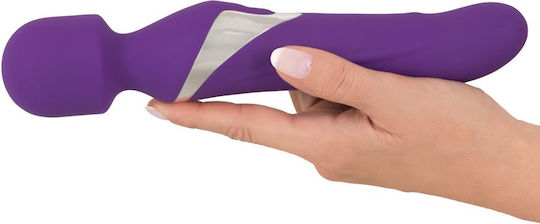 Javida Wand & Pearl Vibrator Δονητής Μασάζ 24cm Purple
