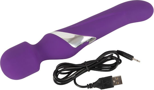 Javida Wand & Pearl Vibrator Δονητής Μασάζ 24cm Purple