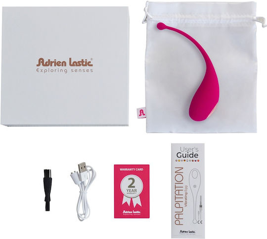 Adrien Lastic Palpitation Mini Δονητής Egg Vibrating Egg 18cm Ροζ