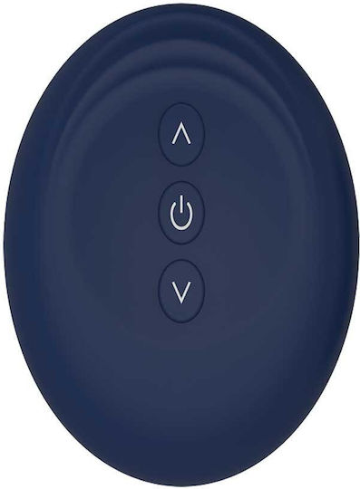 Dream Toys Goddess Collection Apollo Remote Controlled Vibrator Клитор Вибратор с Дистанционно Управление Синьо