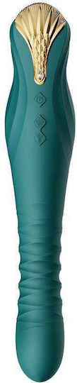 Zalo King Κλασικός Δονητής 30.2cm Green