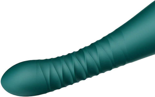 Zalo King Κλασικός Δονητής 30.2cm Green