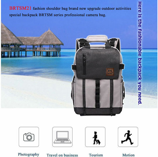 Camera Backpack 21 Gray