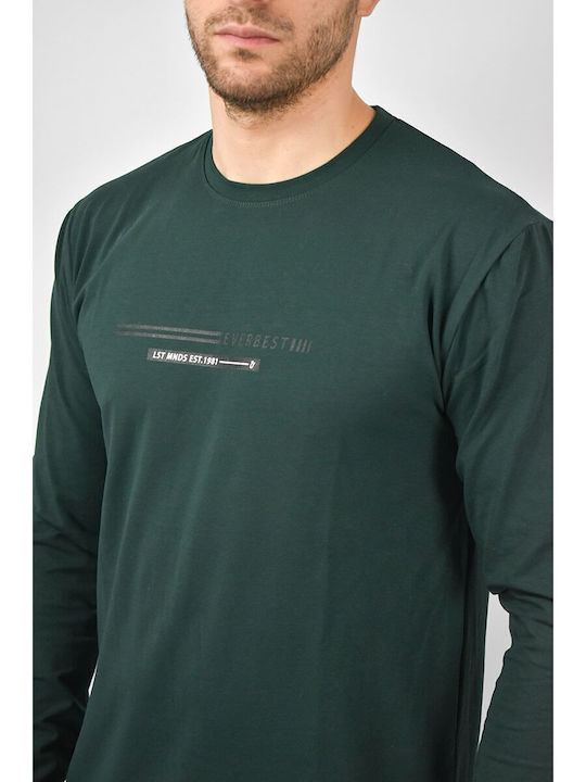 EV03-00004 Bluză cu mânecă lungă Verde