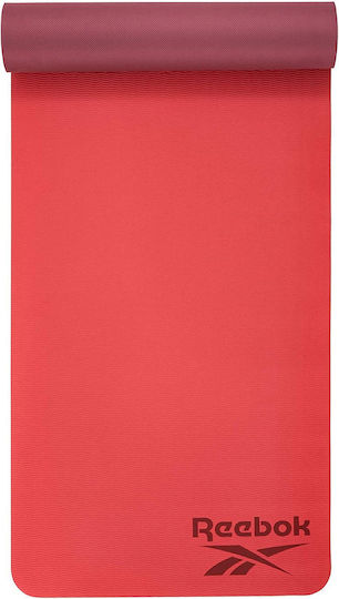 Reebok Στρώμα Γυμναστικής Yoga/Pilates Κόκκινο (176x61x0.6cm)