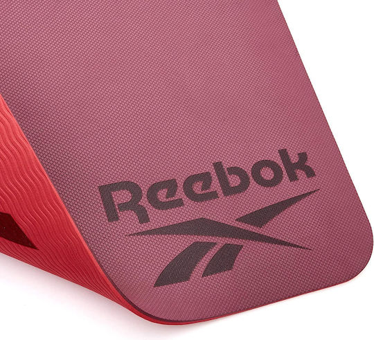 Reebok Στρώμα Γυμναστικής Yoga Κόκκινο (176x61x0.6cm)