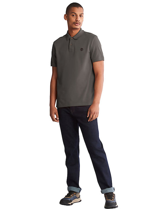 Polo Kurzarmhemd Gray
