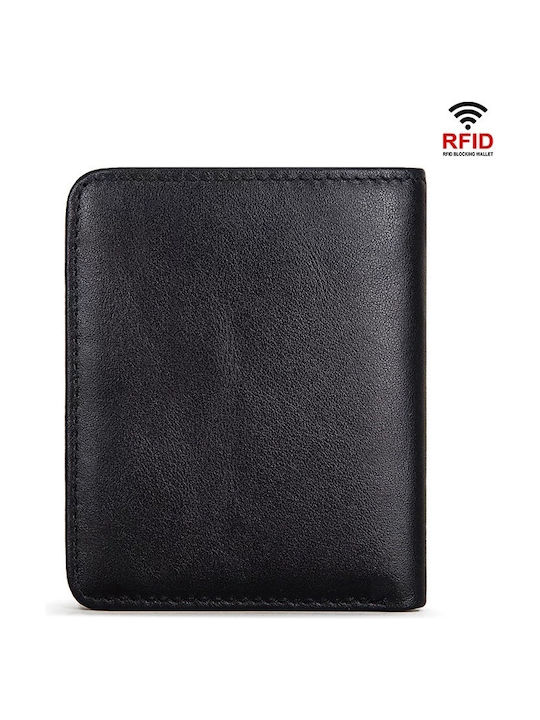 Legend Accessories Men's Leather Wallet Black