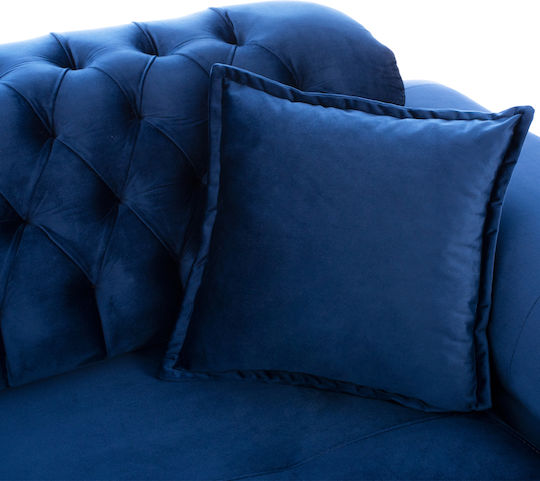 Bennington Canapea Cu Trei Locuri Pat Albastră 240x95x80cm