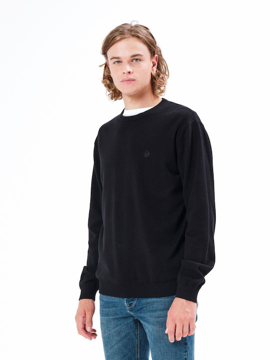 Basehit Men's Long Sleeve Sweater Black