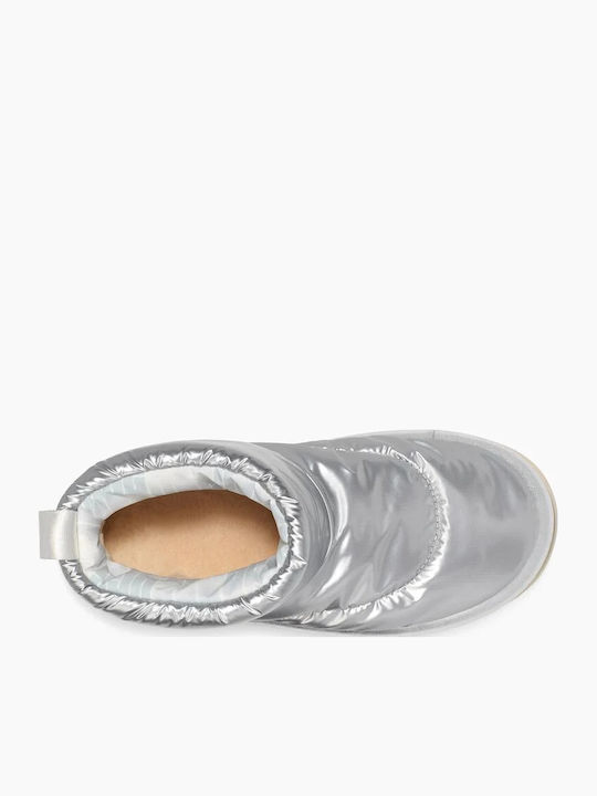 Classic Maxi Mini Women's Ankle Boots Silver 1135151-MSLV
