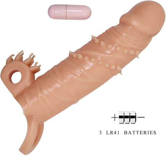 Pretty Love Connor Penis Extension Flesh Sleeve 17cm