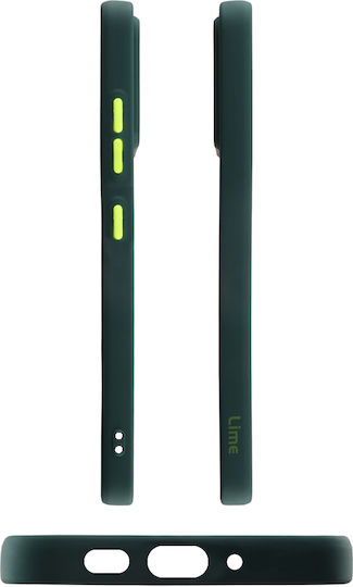 Lime Hardshell Camera Guard Back Cover Πλαστικό / Σιλικόνης Dark Green / Yellow (Galaxy A33 5G)