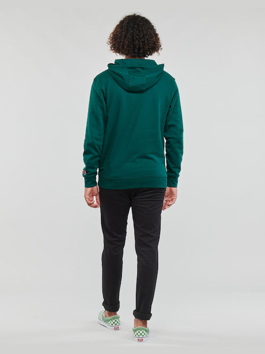 Vans Men's Sweatshirt with Hood and Pockets Green