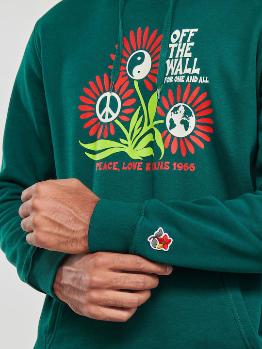 Sweatshirt mit Kapuze Grün