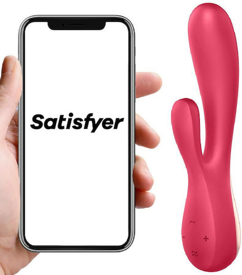 Satisfyer Mono Flex Δονητής Rabbit 20cm Κόκκινος