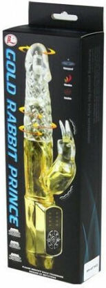 Baile Gold Rabbit Prince Vibrator Rabbit 23cm Gold