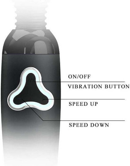 Pretty Love Body Wand Vibrator Massage 25cm Black