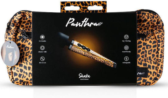 Panthra Mini Vibrator De Masaj 28cm Leopard