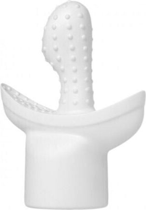 CyprusLoveShop Aufsatz für Vibrator 8cm Weiß