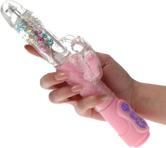 Toyz4lovers Rabbit Pink Lady Δονητής Rabbit 28.5cm Pink