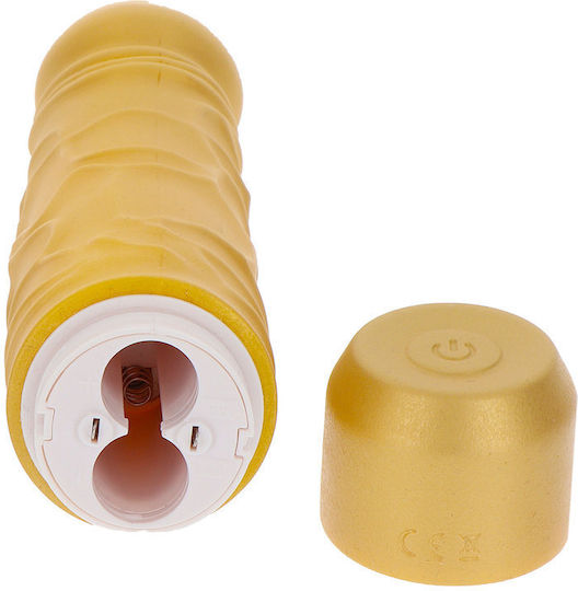 ToyJoy Get Real Gold Dicker Original Vibrator Realistisch Vibrator 20cm Gold