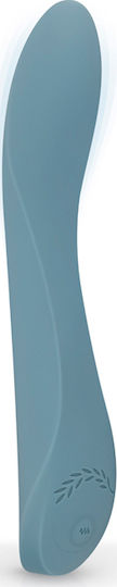 BMS Factory Bloom The Rose Vibrator G-Spot 20cm Aqua
