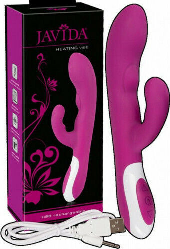 Javida Heating Vibe Δονητής Rabbit 22cm Lilac