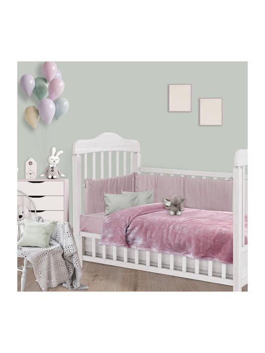 Das Home Decke Kinderbett 0486 Rosa 110x150cm