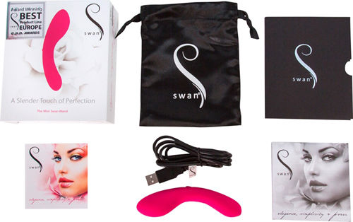 Swan Vibes The Mini Swan Wand Вибратор G-Spot 12.1см Розов