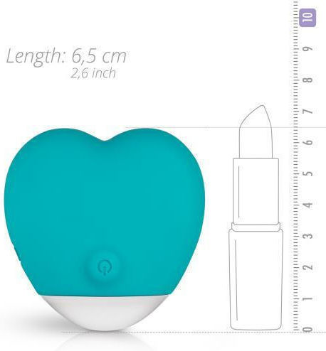Good Vibes Only Oron Clitoris Stimulator Clitoral Vibrator 6.5cm Teal