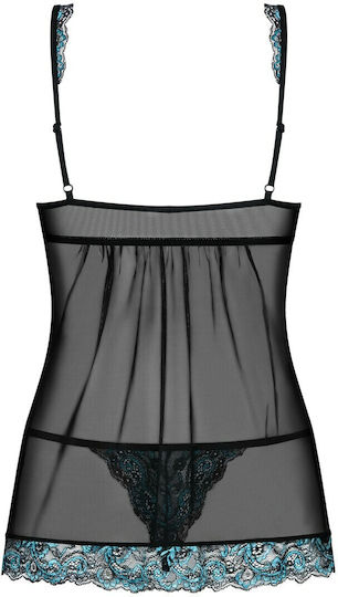 Obsessive Amanta Σετ Sexy Babydoll Μαύρο