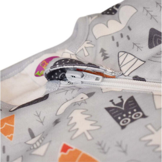 Tender Winter Schlafsack mit Füßen Flex 2.5 Tog Gray mit abnehmbaren Ärmeln