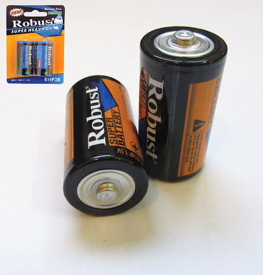 AGC Μπαταρίες Zinc C 1.5V 2τμχ