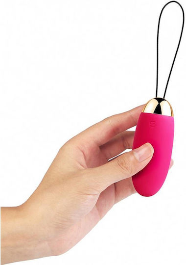Svakom Elva Mini Δονητής Egg με Απομακρυσμένο Έλεγχο 8cm Red