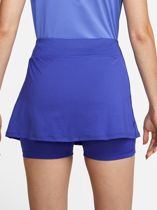 Nike Court Dri-FIT Victory Γυναικεία Φούστα-Σορτς Blue Royal