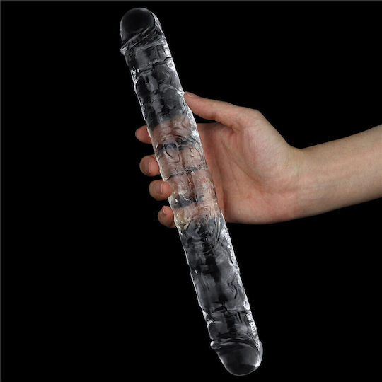 Lovetoy Flawless Double Dildo Transparent 30cm