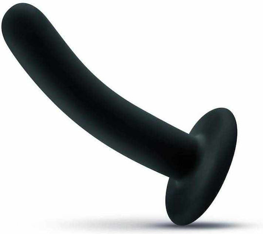 No Parts Logan Dildo with Base Dildo με Βεντούζα Black 13.5cm