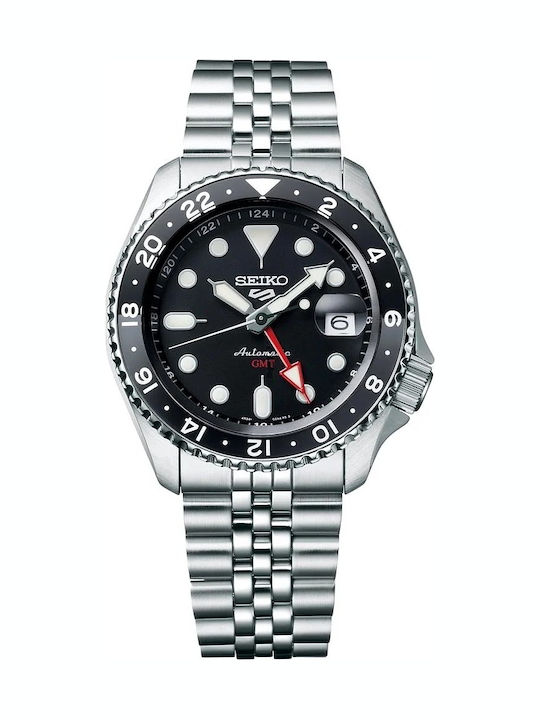 Seiko Men's Watch 42.5mm Automatic with Black Metal Bracelet