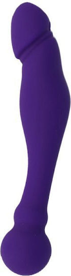 Intense Silicone Rick Dual Dildo dublu Violet 18cm