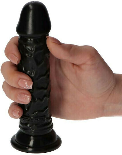 Toyz4lovers Made In Italy Rino Ρεαλιστικό Dildo Black 13.5cm