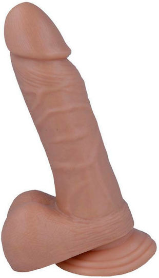 Intense Mr Intense Realistic Cock 14 Ρεαλιστικό Dildo με Όρχεις και Βεντούζα Flesh 18.5cm