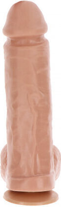 ToyJoy Get Real Extreme XL Dildo Ρεαλιστικό Dildo με Όρχεις και Βεντούζα Flesh 25cm