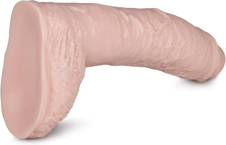 Basix Rubber Works Fat Boy Realistisches Dildo mit Hoden Light 25cm