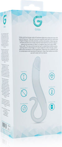 Gildo Glass Dildo No. 14 Glass Dildo Transparent 18cm