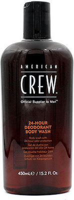 American Crew 24-Hour Deodorant Body Wash Gel de baie pentru Bărbați (1x450ml) 450ml