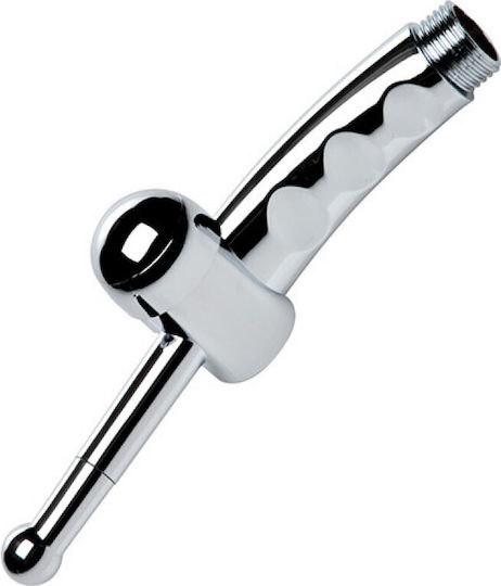 CleanStream Shower Cleansing Nozzle Flow Regulator Πρωκτικό Ντους Ασημί 18.00cm